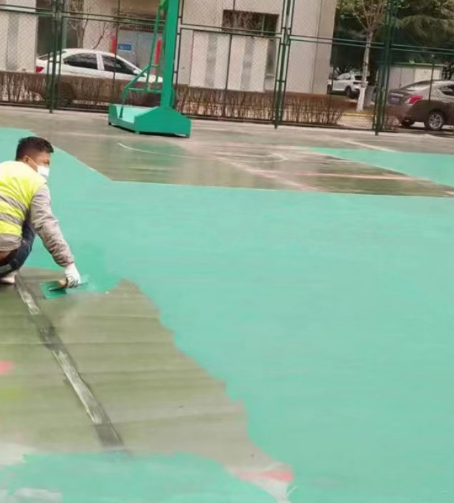 屯昌球场地面翻新